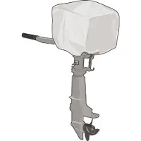 Talamex Copertura Per Motore Fuoribordo