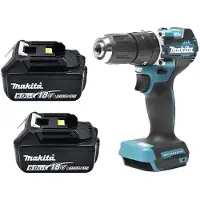 OEM Trapano elettrico, motore brushless, due livelli di velocità, 2 batterie e set di accessori
