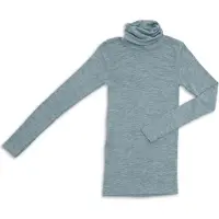 Engel Women's Long-Sleeved Roll Neck Intimo tecnico in seta Donna (34/36, turchese)