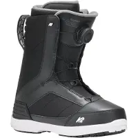 K2 Snowboard - Scarponi da snowboard all-mountain - Raider Black per Uomo in Pelle - Taglia 43,5 - Nero