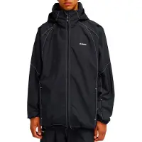 Dc-shoes - Giacca protettiva impermeabile e traspirante - Trackstar Jacket 10K Black in Poliestere Riciclato - Taglia S - Nero