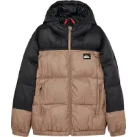 Quiksilver - Doudoune chaude et imperméable - Cold Days Youth Puffer Jacket Pine Bark in Nylon - Taglia 16a - Beige