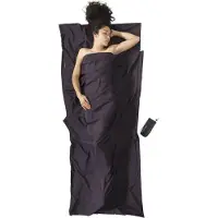Cocoon TravelSheet Silkweight Sacco a pelo da viaggio (220 x 90 cm, grigio)