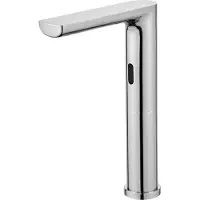 Sapho Sensore a stelo, alto, 6V DC (4xAA), acciaio inox opaco