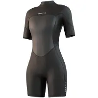 Mystic Muta Shorty Da Donna A Maniche Corte Con Cerniera Posteriore Brand Flatlock 3/2mm