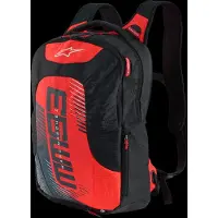 Alpinestars Zaino MM93 City Hunter V2 Black Red Fluo Blue Navy White, Taglia: One Size