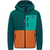 TROLLKIDS Kid's Aurlandsfjord Jacket Giacca in pile Bambini (98, blu)