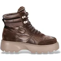 Blauer per donna. F6BLANCA03 Stivaletti in pelle Blanca03 bronzo (36), Basso, Stringhe, Cerniera, Casual
