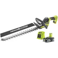 Ryobi RY18HT50A-0 Tagliasiepi 18 V ONE+ batteria 50 cm 24 mm 1350 rpm Kit 2,5 Ah