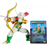 Hasbro Figura Di Man-wolf Con Carta Foil Esclusiva Magic The Gathering Marvel Legends Inglese 15 Cm
