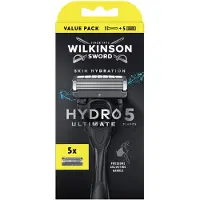Wilkinson Sword Hydro 5 Ultimate Skin Hydration Shaver + 5 Heads