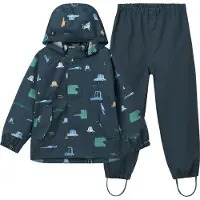 Liewood Kid's Pedia Rainwear Set Set antipioggia Bambini (104, blu)
