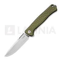 Lionsteel Coltello pieghevole Emmet - MagnaCut S/W - Solid Alu, verde