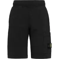 Stone Island JUNIOR Pantaloncino in cotone felpato