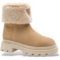 Blauer per donna. F6KIMMEL10 Stivaletti in pelle Kimmel 10 beige (38), Basso, Cerniera, Casual