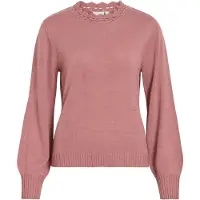 Vila Vinoa Collo Alto Pullover A Maglia