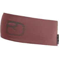 Ortovox 120 Cool Tec Logo Headband Fascia sportiva per la fronte (One Size, marrone)