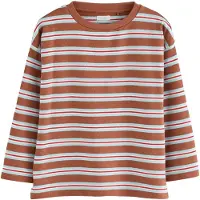 Next Maglietta blu chiaro / marrone / rosso / bianco