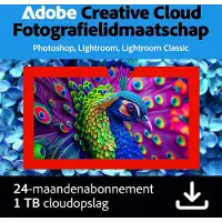 Adobe Creative Cloud Photography Plan - archiviazione cloud da 1 TB - 24 mesi/1 dispositivo - Multilingue (PC/Mac)