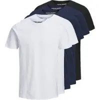 Jack & Jones Confezione Da 5 T-shirt Semplice