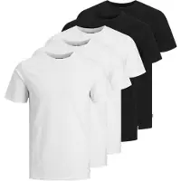 Jack & Jones Confezione Da 5 T-shirt Semplice