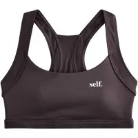 Self. Reggiseno sportivo cioccolato