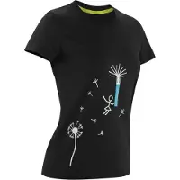 Edelrid Women's Rope II T-shirt Donna (XS, nero)
