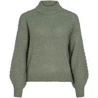 Vila Viliomy Collo Alto Pullover A Maglia