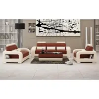 AEA Moderne Ledersofa Couch Sofagarnitur 3+2+1 Garnituren Design Sofa jvmoebel
