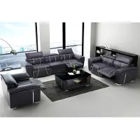 AEA Luxus Sofagarnitur 2x 3 Sitzer mit Möbel Couch Ledersofa Gruppe Sofas Set