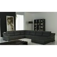 AEA Ecksofa Ledersofa Polster Wohnlandschaft Couch Sitz Eck Garnitur U-Form EltmannG