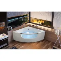 Xl Moebel Gmbh Bagno ad angolo Bagno ad angolo Idromassaggio Vasca relax Spa Bagno interno