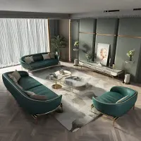 AEA Sofagarnitur 321 Sitzer Set Design Sofa Polster Couchen Couch Modern Luxus Tisch