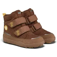 Affenzahn Kid's Mid Boot Wool Comfy Scarpe invernali Bambini (23, marrone)