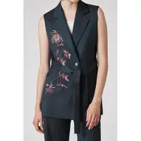 Paul Smith Womens Sleeveless Jacket Inky Blue Taglia: 40 | Gilet Outlet | Donna | Blu