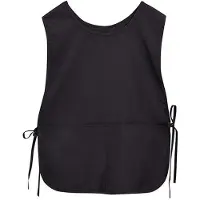OEM Scialle nero con due tasche - 75 x 50 cm