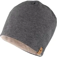 Maximo Kid's Reversible Beanie Berretto Bambini (55-57 cm, grigio)
