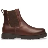 Birkenstock per uomo. 1033182 Stivaletti in Pelle Highwood (Vestibilità Regular) marroni (43), Marrone, Basso, Nessuno, Casual