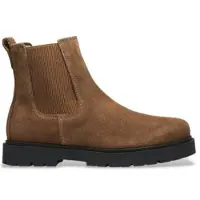 Birkenstock per uomo. 1033155 Stivaletti in Pelle Highwood (Vestibilità Regular) marroni (45), Marrone, Basso, Camoscio, Nessuno, Casual