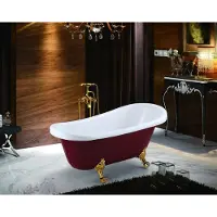 Xl Moebel Gmbh Vasca da bagno Vasca da bagno autoportante Red Bagno moderno Bagno