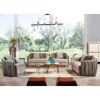 AEA Designer Couchgarnitur Sofa Polster Sitz Textil Garnitur 3+2+2 Sofas Couchen