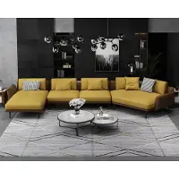 AEA Ecksofa L-Form Wohnlandschaft Sofa Couch Polster Ecke Garnitur Leder Sofas
