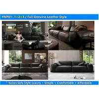 AEA Sofagarnitur 3+2+1 Sitzer Wohnlandschaft Sofa Couch Polster Garnitur Sofas Leder