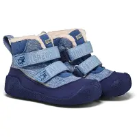 Affenzahn Kid's Lauflerner Winterstiefel Vegan Snuggy Scarpe invernali Bambini (20, lilla/blu)