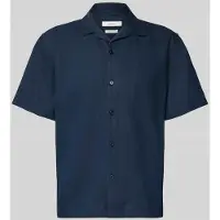Selected Camicia A Maniche Corte Uomini Blu M