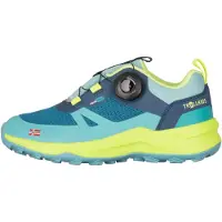 TROLLKIDS Kid's Trollfjord Hiker Low XT Scarpe sportive Bambini (39, turchese)