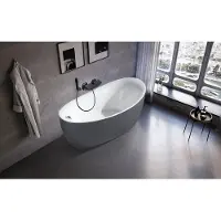 AEA Vasca da bagno in acrilico Vasca da bagno autoportante Bagno moderno