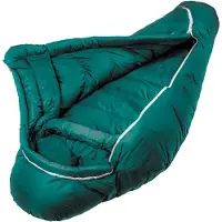 Grüezi Bag Downwool Subzero 2.0 Sacco a pelo in piuma (bis 200 cm Körpergröße, verde)