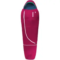 Grüezi Bag Biopod Wolle Kids World Traveller Sacco a pelo bambini Bambini (bis 170 cm Körpergröße - 140-190 x 65 x 45 cm, fuchsia)