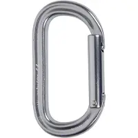 Camp C.A.M.P. Oval XL Moschettoni a leva grigio